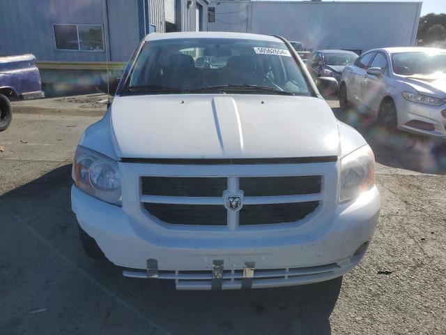 1B3HB48B37D350690 - 2007 DODGE CALIBER SXT WHITE photo 5