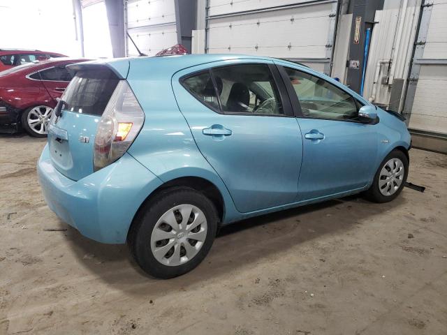 JTDKDTB34C1027092 - 2012 TOYOTA PRIUS C TEAL photo 3