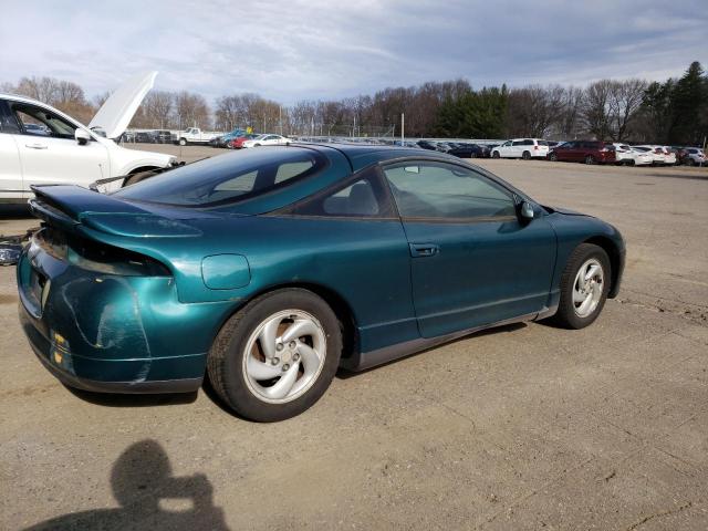 4A3AL54F6TE243601 - 1996 MITSUBISHI ECLIPSE GSX GREEN photo 3