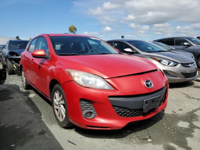 JM1BL1LP0D1830282 - 2013 MAZDA 3 I RED photo 4