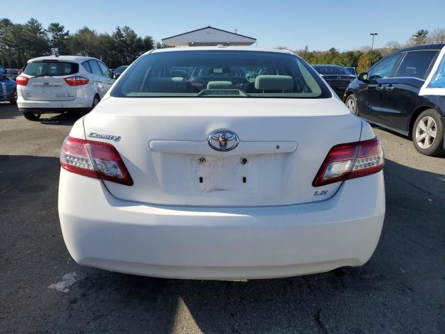4T4BF3EK6BR163588 - 2011 TOYOTA CAMRY BASE WHITE photo 6