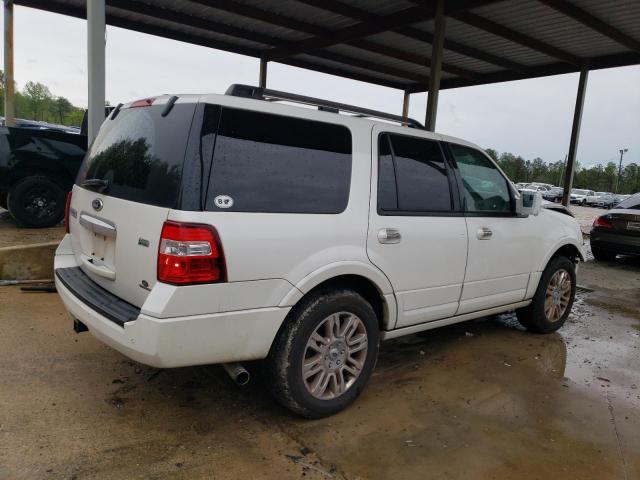 1FMJU1K5XDEF36238 - 2013 FORD EXPEDITION LIMITED WHITE photo 3
