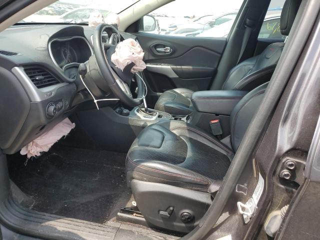 1C4PJMBB9HD230271 - 2017 JEEP CHEROKEE TRAILHAWK ნაცრისფერი ფოტო 7