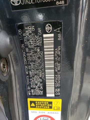 JTKDE167360107042 - 2006 TOYOTA SCION TC 灰色 照片 12