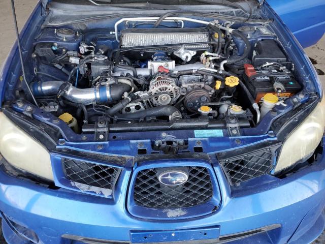 JF1GD79636G504583 - 2006 SUBARU IMPREZA WRX BLUE photo 11