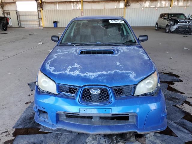 JF1GD79636G504583 - 2006 SUBARU IMPREZA WRX BLUE photo 5