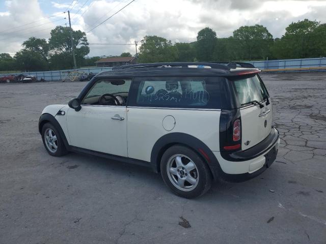 WMWZF3C53BTX82369 - 2011 MINI COOPER CLUBMAN WHITE photo 2