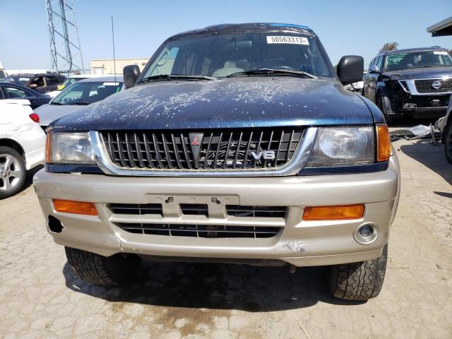 JA4MT41R4XP031714 - 1999 MITSUBISHI MONTERO SPORT LIMITED BLUE photo 5