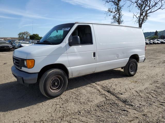 1FTSE34LX5HB47600 - 2005 FORD ECONOLINE E350 SUPER DUTY VAN WHITE photo 1