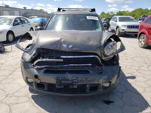 WMWZC5C52DWP33475 - 2013 MINI COOPER S COUNTRYMAN GRAY photo 5