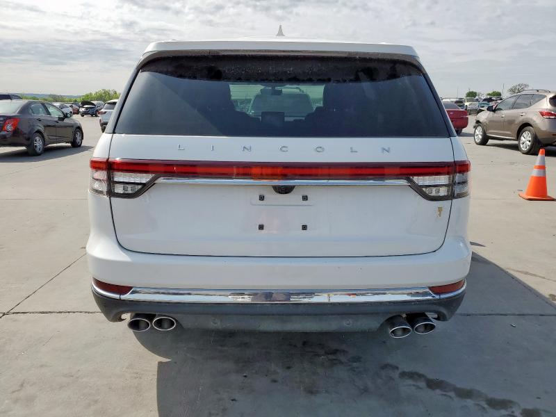 5LM5J7XC3PGL09368 - 2023 LINCOLN AVIATOR RESERVE თეთრი ფოტო 6