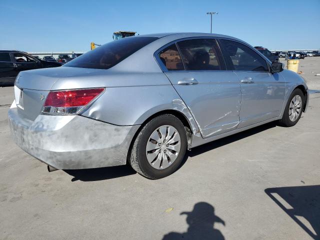 1HGCP2F30AA013625 - 2010 HONDA ACCORD LX SILVER photo 3