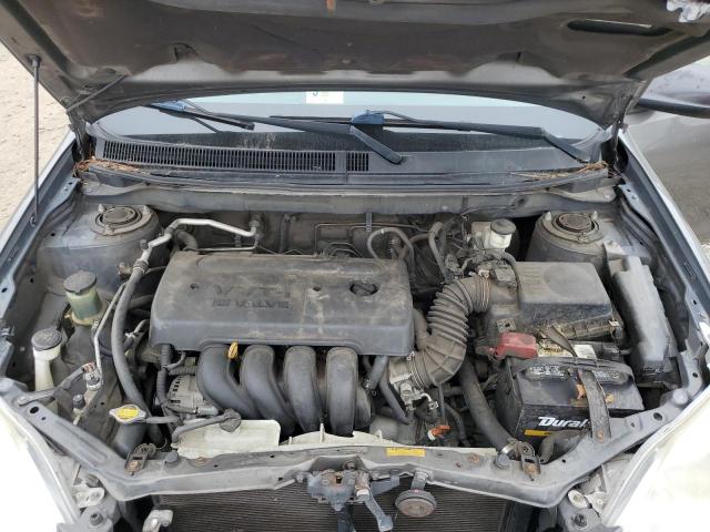 2T1KR32EX8C699955 - 2008 TOYOTA COROLLA MA XR GRAY photo 11