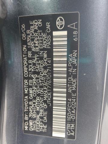 JTKDE177670171141 - 2007 TOYOTA SCION TC Boz foto 13