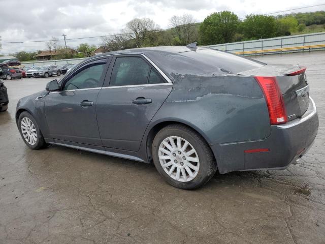 1G6DA5E5XC0123909 - 2012 CADILLAC CTS GRAY photo 2