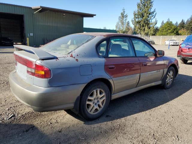 4S3BE686027214793 - 2002 SUBARU LEGACY OUTBACK LIMITED MAROON photo 3