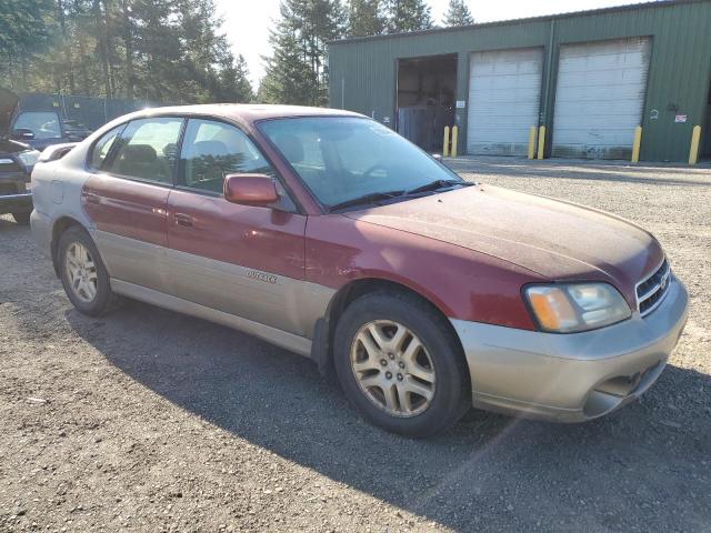 4S3BE686027214793 - 2002 SUBARU LEGACY OUTBACK LIMITED MAROON photo 4