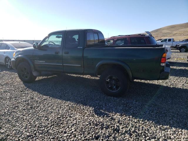 5TBBT48164S440904 - 2004 TOYOTA TUNDRA ACCESS CAB LIMITED GREEN photo 2