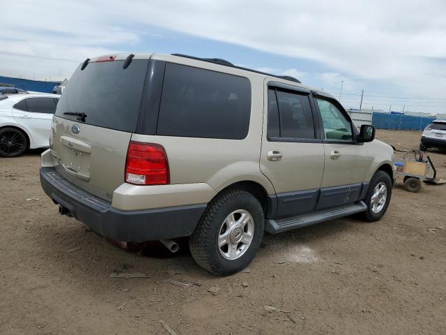 1FMPU15L94LA75517 - 2004 FORD EXPEDITION XLT BEIGE photo 3