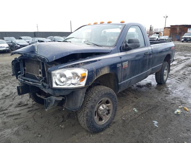 3D7KS26D97G742160 - 2007 DODGE RAM 2500 ST BLUE photo 1