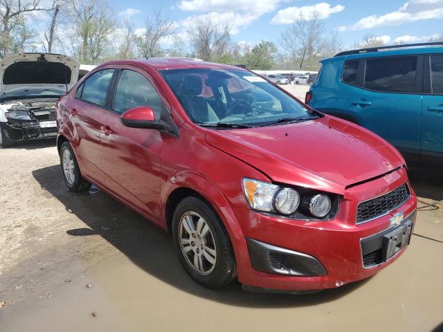 1G1JA5SH9C4119124 - 2012 CHEVROLET SONIC LS RED photo 4