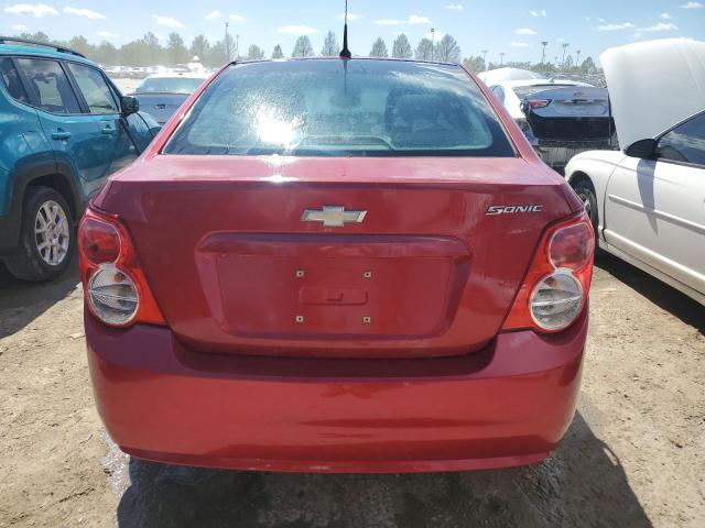 1G1JA5SH9C4119124 - 2012 CHEVROLET SONIC LS RED photo 6