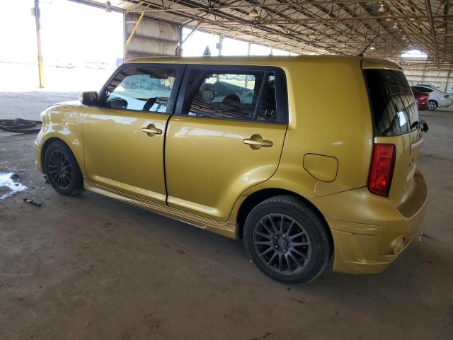 JTLKE50E381054695 - 2008 TOYOTA SCION XB YELLOW photo 2