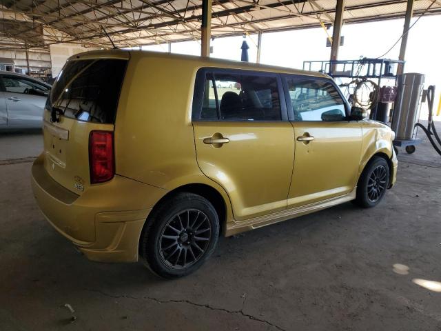 JTLKE50E381054695 - 2008 TOYOTA SCION XB YELLOW photo 3