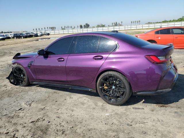 WBS33HJ06SFU21697 - 2025 BMW M3 COMPETITION PURPLE photo 2