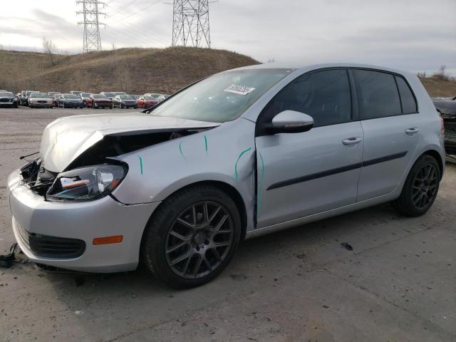 WVWDB7AJ8DW004716 - 2013 VOLKSWAGEN GOLF SILVER photo 1