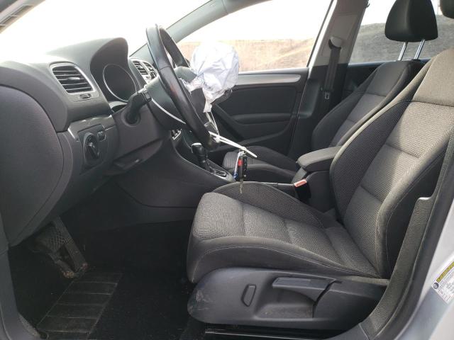 WVWDB7AJ8DW004716 - 2013 VOLKSWAGEN GOLF SILVER photo 7