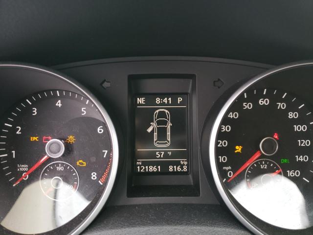 WVWDB7AJ8DW004716 - 2013 VOLKSWAGEN GOLF SILVER photo 9