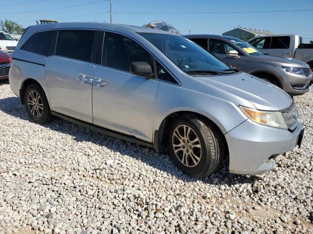 5FNRL5H67DB056433 - 2013 HONDA ODYSSEY EXL SILVER photo 4