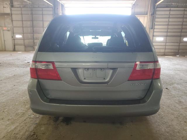 5FNRL38725B095378 - 2005 HONDA ODYSSEY EXL GRAY photo 6