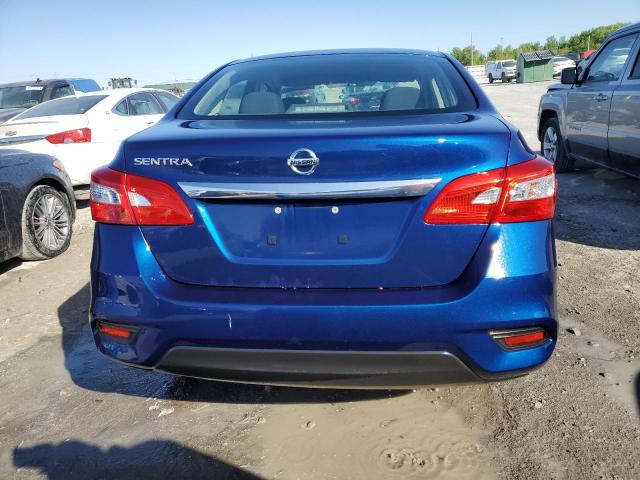 3N1AB7APXJY245241 - 2018 NISSAN SENTRA S BLUE photo 6