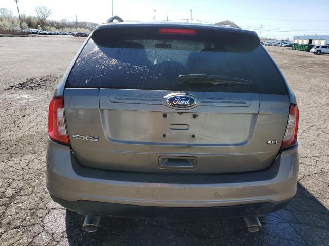 2FMDK3JC3EBB62969 - 2014 FORD EDGE SEL TAN photo 6