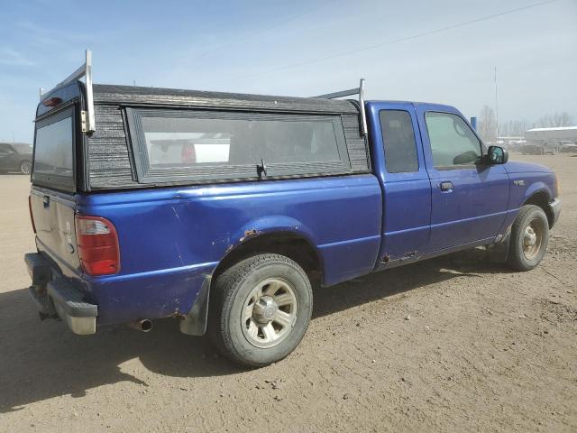 1FTYR44V83PA16514 - 2003 FORD RANGER SUPER CAB BLUE photo 3