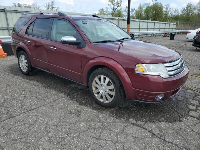 1FMDK03W78GA38092 - 2008 FORD TAURUS X LIMITED RED photo 4