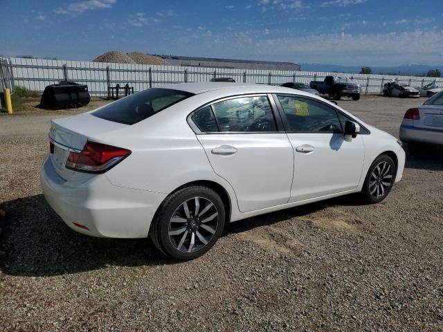 19XFB2F94FE251092 - 2015 HONDA CIVIC EXL WHITE photo 3