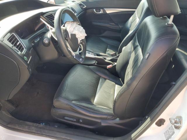 19XFB2F94FE251092 - 2015 HONDA CIVIC EXL WHITE photo 7