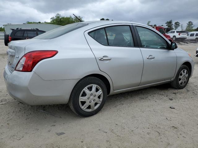 3N1CN7AP5CL881355 - 2012 NISSAN VERSA S SILVER photo 3