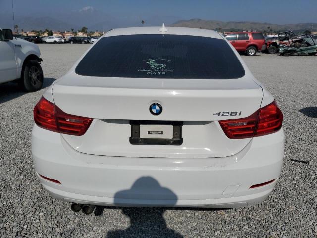 WBA4A5C59FD410779 - 2015 BMW 428 I GRAN COUPE WHITE photo 6