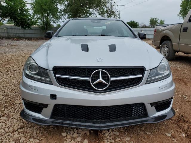 WDDGJ7HB0FG389013 - 2015 MERCEDES-BENZ C 63 AMG SILVER photo 5