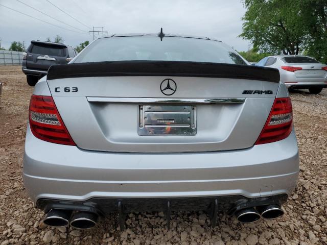 WDDGJ7HB0FG389013 - 2015 MERCEDES-BENZ C 63 AMG SILVER photo 6