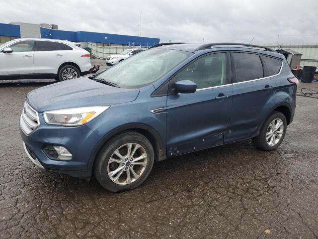 1FMCU0GD4JUA89751 - 2018 FORD ESCAPE SE BLUE photo 1