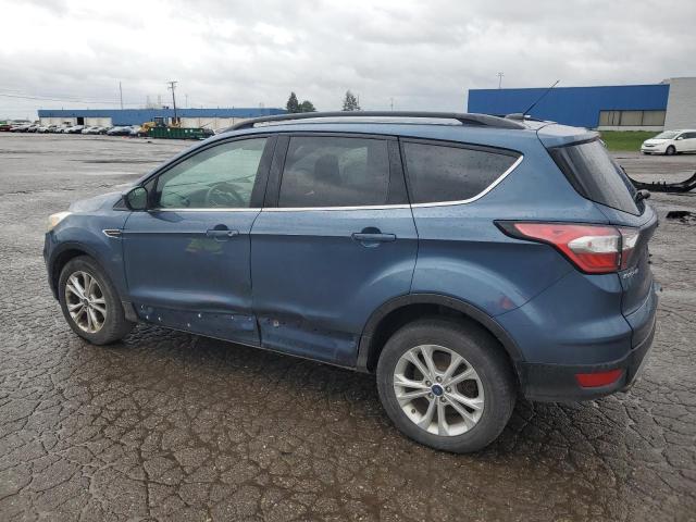 1FMCU0GD4JUA89751 - 2018 FORD ESCAPE SE BLUE photo 2