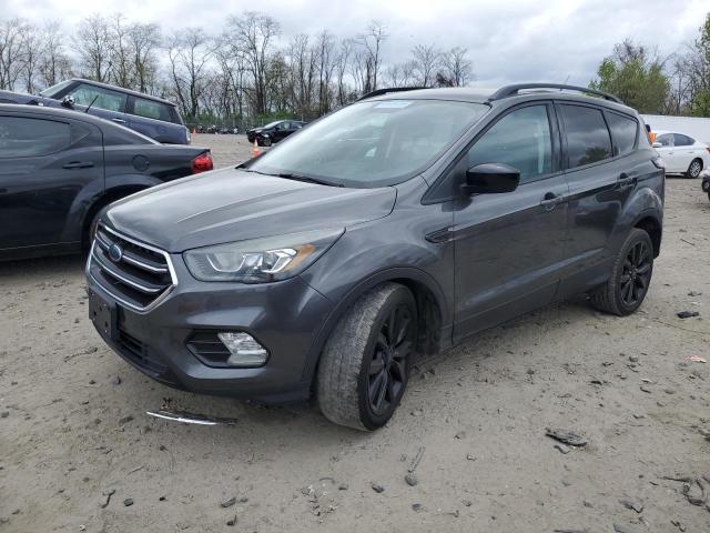 1FMCU0GD0HUA10540 - 2017 FORD ESCAPE SE GRAY photo 1