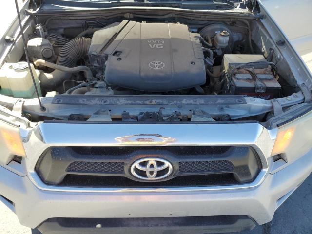 5TFJU4GN6CX025112 - 2012 TOYOTA TACOMA DOUBLE CAB PRERUNNER SILVER photo 11