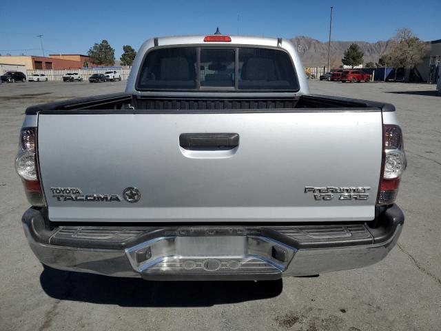 5TFJU4GN6CX025112 - 2012 TOYOTA TACOMA DOUBLE CAB PRERUNNER SILVER photo 6