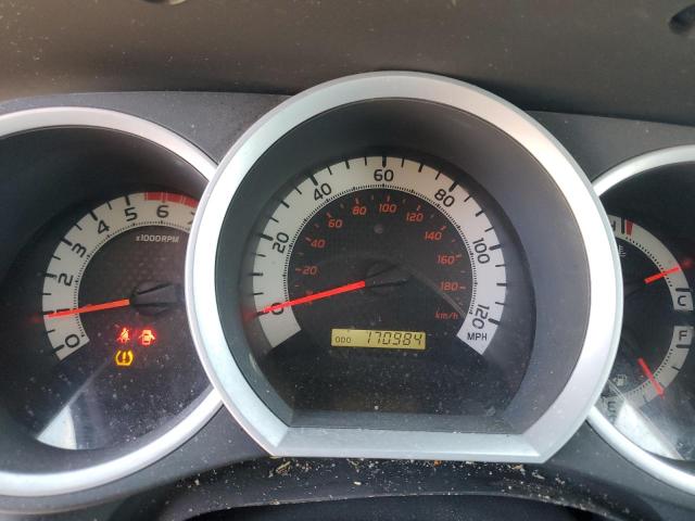 5TFJU4GN6CX025112 - 2012 TOYOTA TACOMA DOUBLE CAB PRERUNNER SILVER photo 9